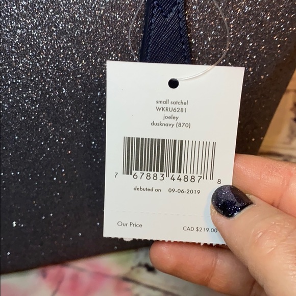 NWT Kate Spade satchel dusknavy - Picture 4 of 5